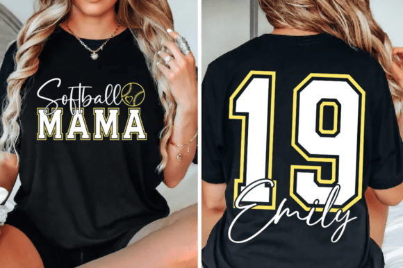 Download Custom Softball Mama SVG, Sports Mom PNG - Mom png Collection